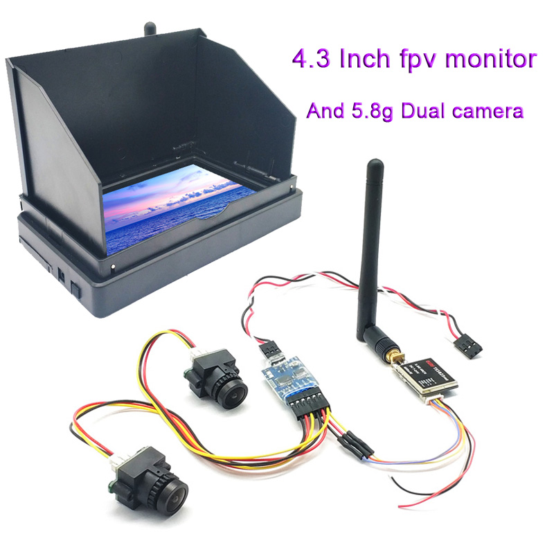 Rc Plane Hobby Zone - 5.8G 48CH 4.3 Inch FPV Màn