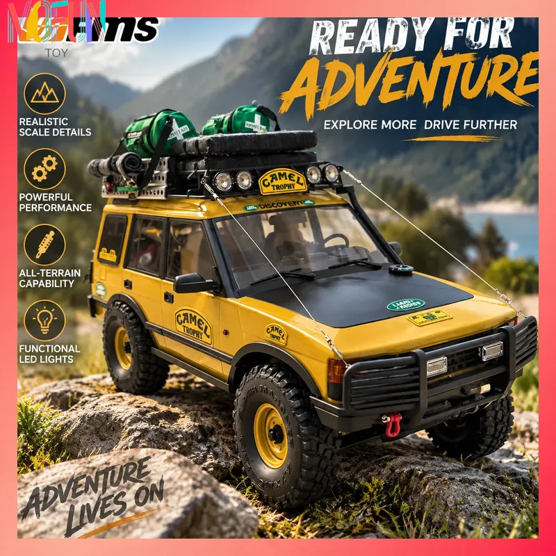 FCX10 1/10 Scale Camel Trophy  - đánh giá và giá Rc Hobby Land