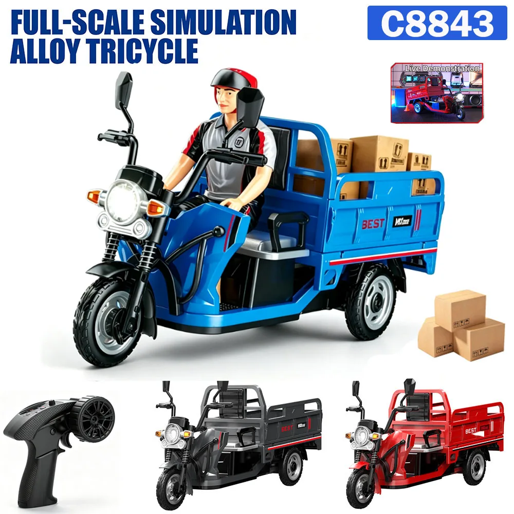 New JJRC C8843 Full Scale Simu - đánh giá và giá Rc Hobby Grade Truck
