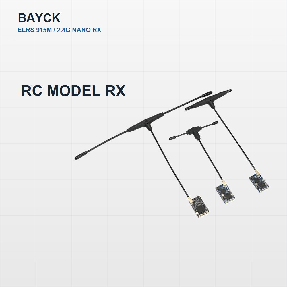 BAYCK ExpressLRS 2.4GHz/915MHz - đánh giá và giá Rc Plane Hobby Zone