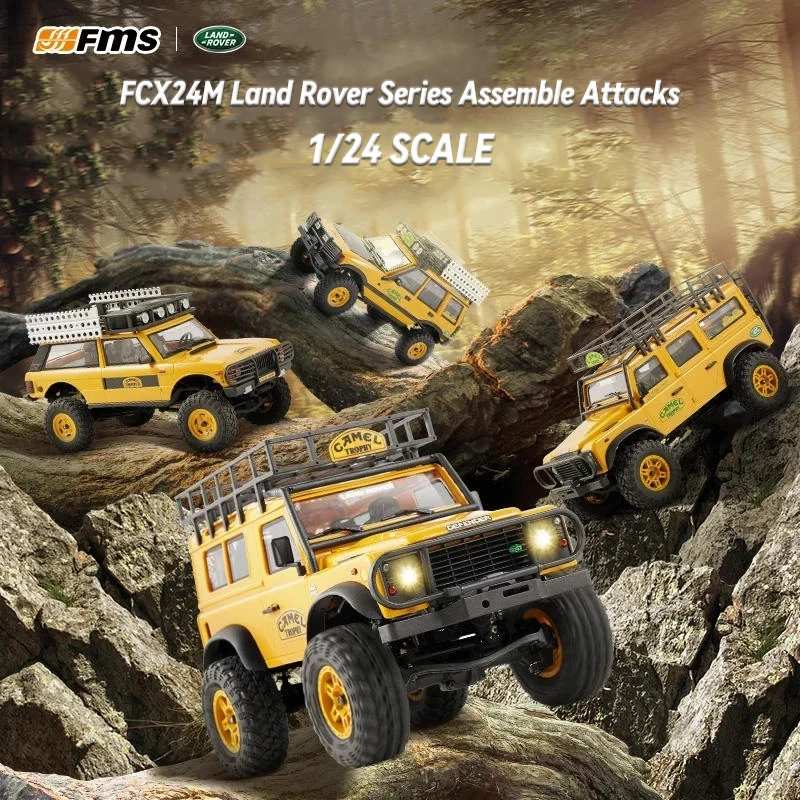 FMS 1/24 Land Rover Defender R - đánh giá và giá Rc Hobby Land