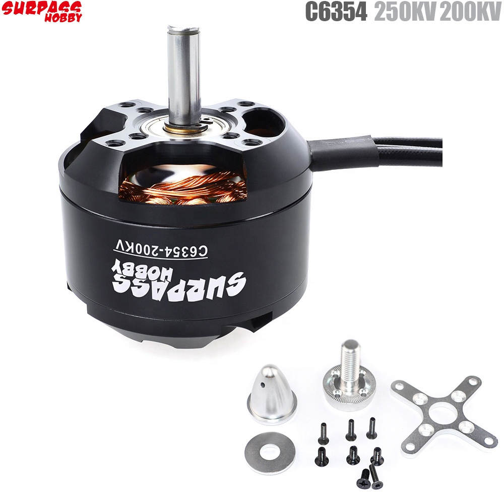 SURPASS HOBBY C6354 6354 250KV - đánh giá và giá Rc Hobby Motor