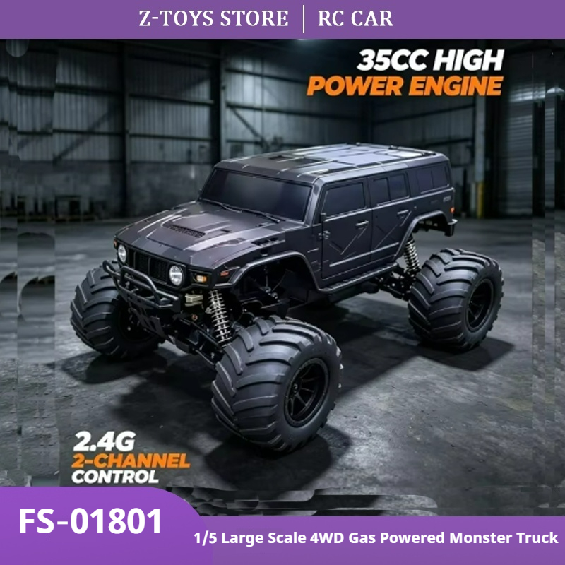 FS‑01801 1/5 Scale 4WD Gas Pow - đánh giá và giá Rc Hobby Grade Monster Truck